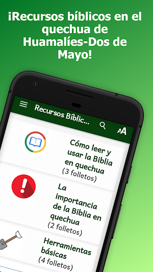 Bible Resources in Huamalíes-Dos de Mayo Quechua Screenshot 0