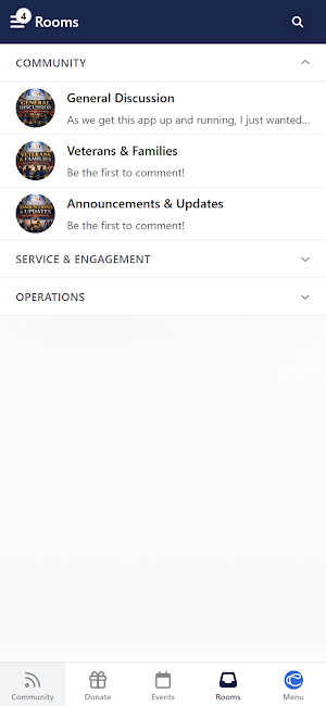 Heroes Services Coalition Screenshot 1