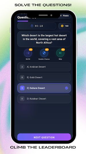 AI Quiz Game : Trivia & Rank Screenshot 2