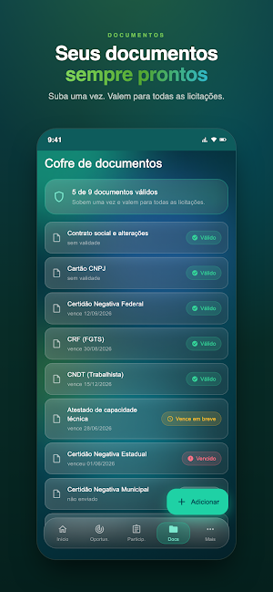 LicitaSmart Screenshot 3
