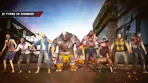 Dead Walk City : Zombie Shooting Game Screenshot 2