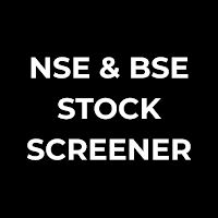 NSE & BSE Stock Screener
