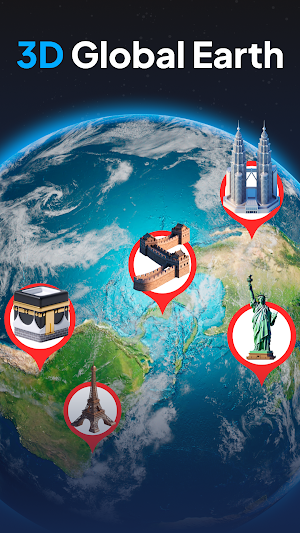 Satellite View Earth Map Live Screenshot 0