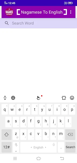Nagamese To English Dictionary Screenshot 0