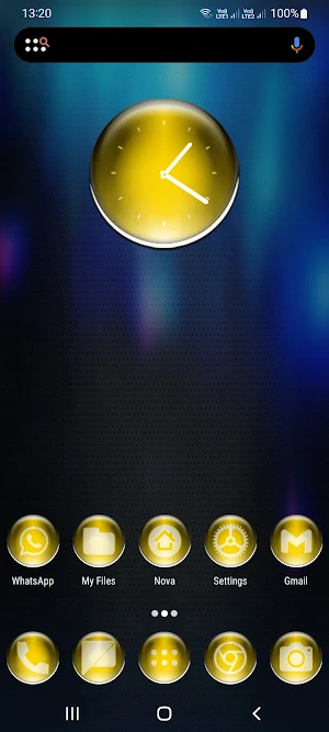 Yellow Pixl Glass Icon Pack Screenshot 0