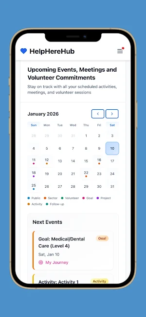 HelpHereHub Screenshot 0