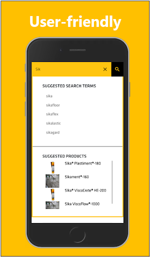 Sika B2B eShop Screenshot 3
