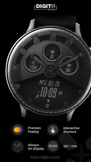 Av Landing Hybrid Watch Face Screenshot 1