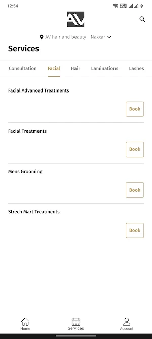 AV Salons & Clinic Screenshot 1