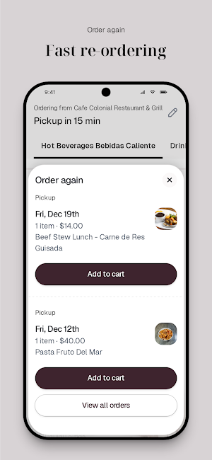 Cafe Colonial Restaurant Screenshot 3