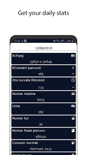 Drivers Data : Virtual logbook for drivers Screenshot 0