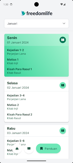 freedomlife - Indonesian Bible Screenshot 2