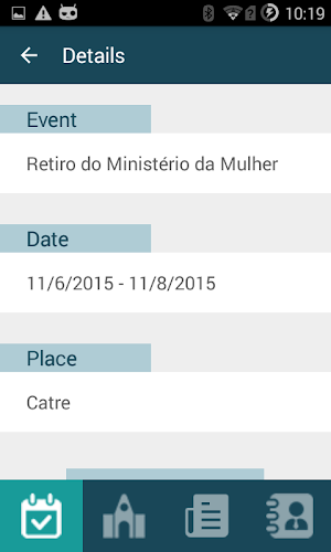 Agenda IASD Screenshot 1
