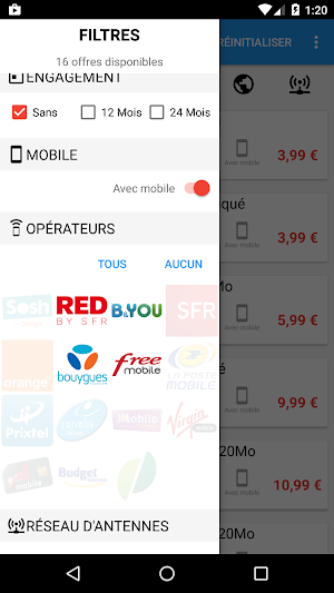 Quel forfait Screenshot 3