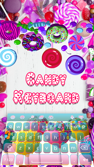 Candy Keyboard Screenshot 1