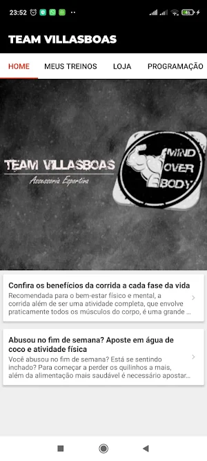 Team Villasboas Screenshot 1