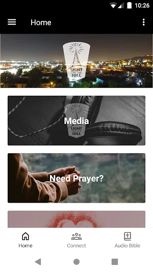Light on the Hill Radio App Screenshot 0