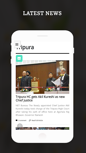 Tripura Live TV- Tripura News Live,Tripura ePaper Screenshot 1