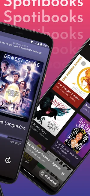 Spotibooks – Audiobooks Player for Spotify Premium Screenshot 1