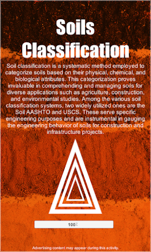 Soils Classification Screenshot 2