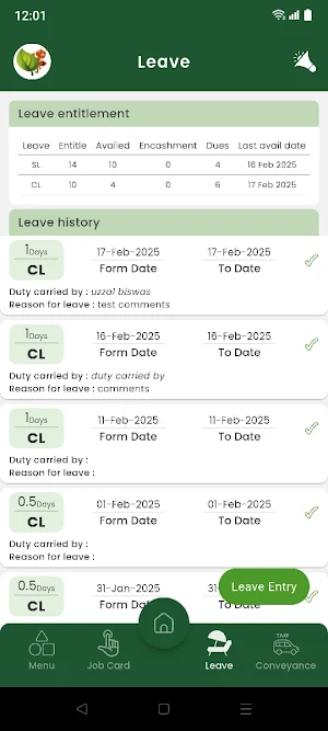 Jibika HRM Screenshot 2