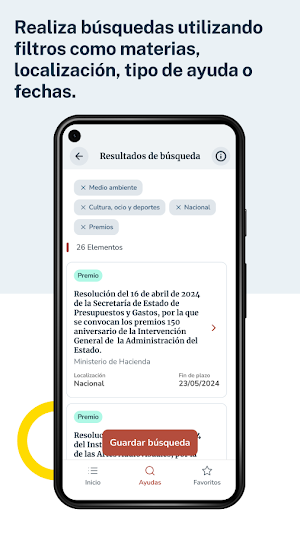 Líneas de ayuda Screenshot 2
