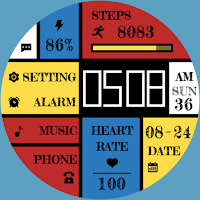 Mondrian Grid ZKin Watch