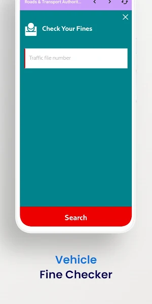 UAE Visa & Fine Checker App Screenshot 3