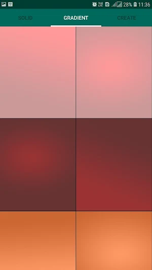 Solid and Gradient - Background Wallpaper Changer Screenshot 3