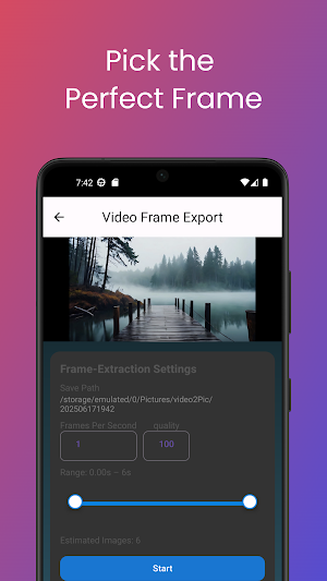Video to Photo - Vid2Pix Bulk Screenshot 1