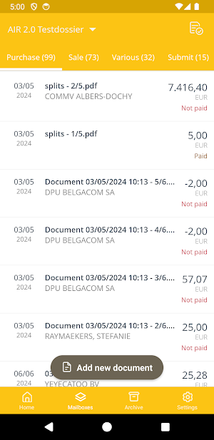 myRensAccountants Screenshot 2