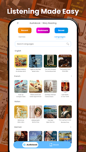 Audiobook - Story Reading App Screenshot 1