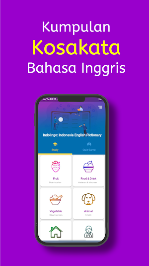 Indolingo: Indonesia English Pictionary Screenshot 0
