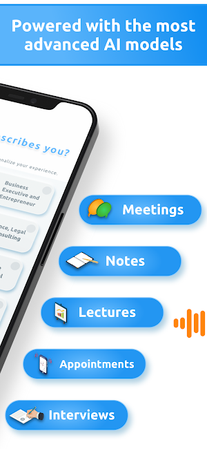 AI Transcribe Speech to Text Screenshot 1