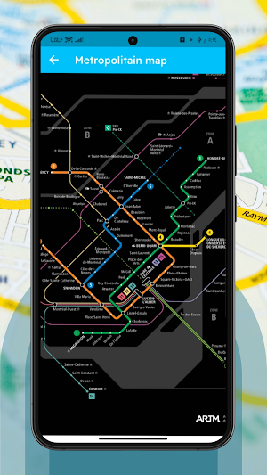 Montreal Subway Map Offline Screenshot 1