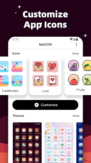 MyICON - Icon Changer, Themes, Wallpapers Screenshot 0