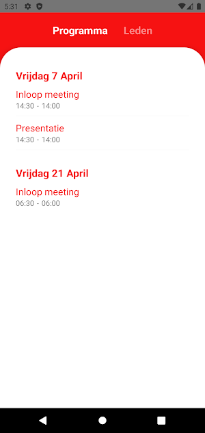Reaal Dronten Business Club Screenshot 0