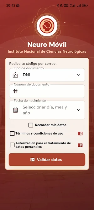Neuro Móvil Screenshot 0