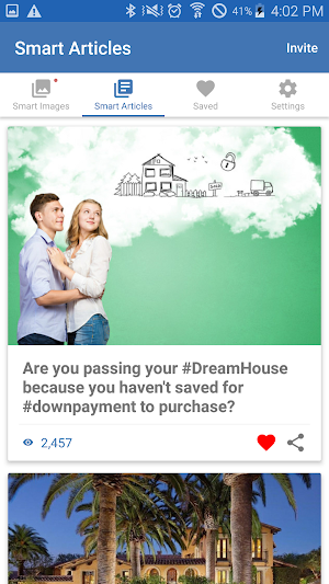 AgentSocial - Contents for Real Estate Agents Screenshot 2
