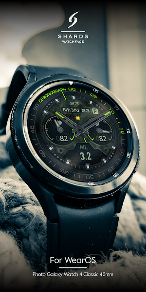 SH014 Watch Face, WearOS watch Screenshot 3