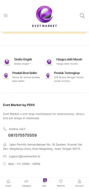 Evet Market Screenshot 1