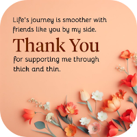 thank you for your support