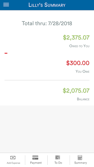 Child Support, Expenses & Alimony for Co Parents Screenshot 1