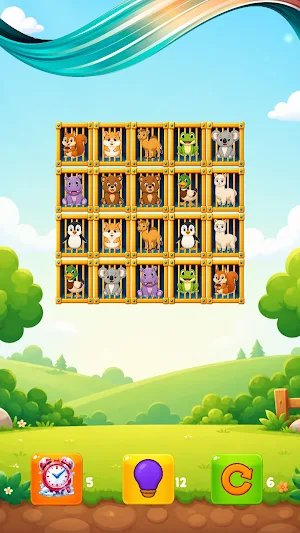 Cage Link Puzzle Screenshot 0