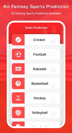 Team11 - Dream Team Prediction Screenshot 2