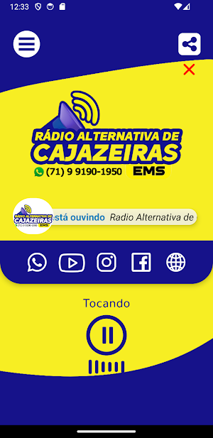 Rádio Alternativa Cajazeiras Screenshot 1