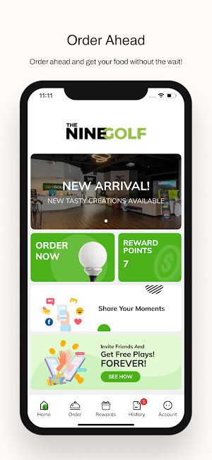 The Nine Golf Screenshot 0