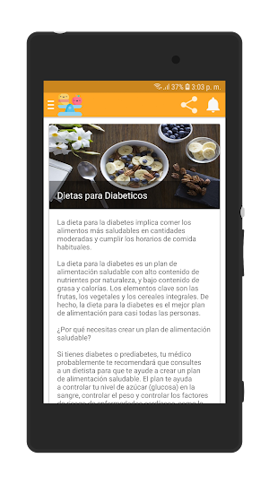 Dietas para Diabéticos Screenshot 1