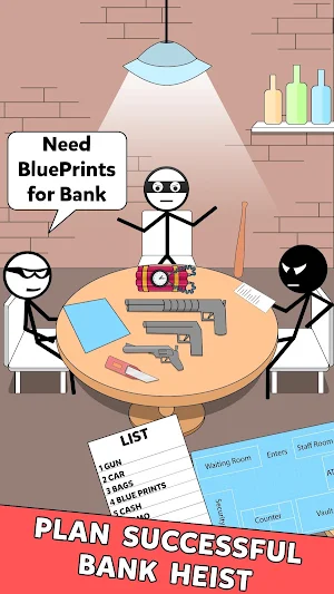 Bank Robbery Word Mystery: Escape Games Story Screenshot 2