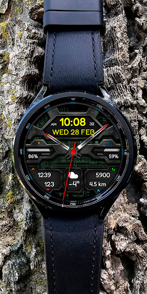 Hybrid VOLTAN URX96 Watch face screenshot 7